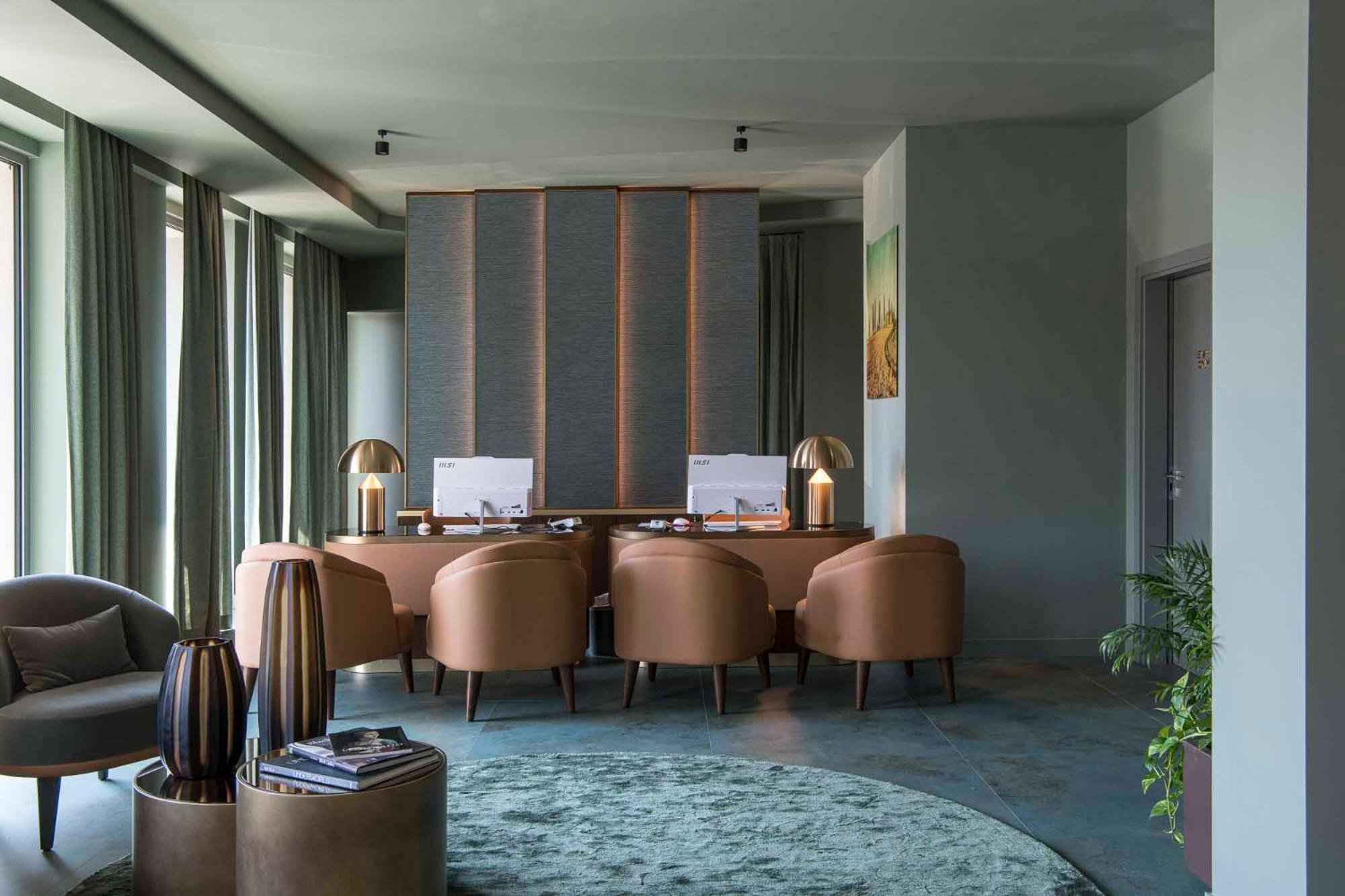 Columbus Urban Resort ฟลอเรนซ์ ภายนอก รูปภาพ The interior of the hotel