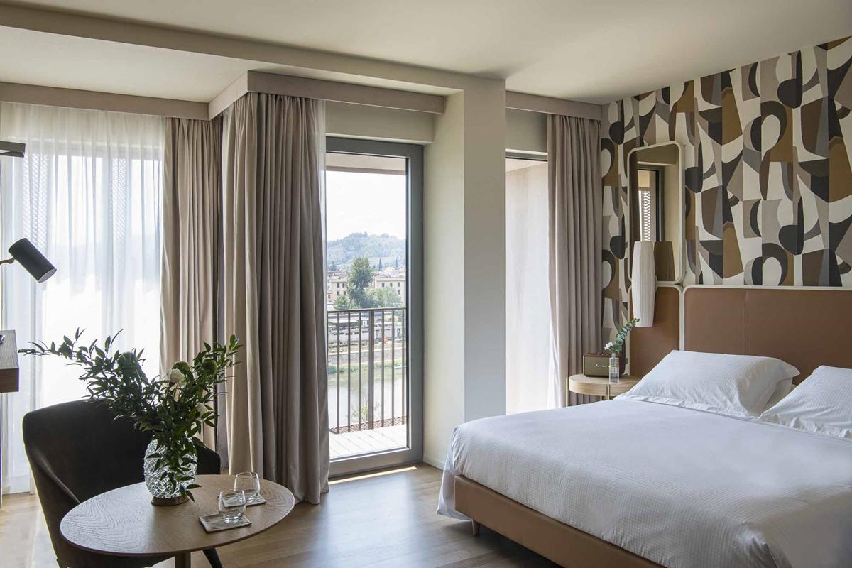 Columbus Urban Resort ฟลอเรนซ์ ภายนอก รูปภาพ A room at the hotel
